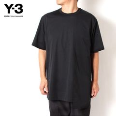 25SS新作モデル ワイスリー Y-3(adidas×Yohji Yamamoto) 異素材切替 Tシャツ U PREM SS TEE【BLACK】 JN4945 BLACK/【2025SS】m-tops