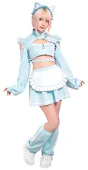 ほ*ぺ様 シチリアの追憶サイズ ジャージメイド服 ハンドメイド 2色セット/VRoid用】ジャージメイド服 - すやすや - BOOTH
