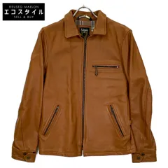 希少 32現行SCHOTT141USA製立ち襟オイルドレザー シングルライダース