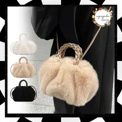 ショルダーバッグ 巾着 ふわふわ 斜めがけ 巾着トート＆ショルダー 2WAY仕様 レディース ファーバッグ ミニ 軽量 おしゃれ 手提げ ハンドバッグ かわいい 通勤 フェミニン カバン 肩掛け 韓国ファッション 磁石で開閉 片手で簡単 99FNMR-001