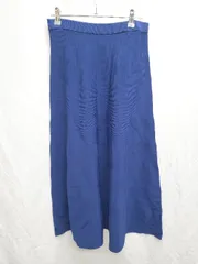 ◇ UNITED ARROWS ユナイテッドアローズ ロング丈 フレア スカート サイズ38 ブルー レディース P  【1408200001534】