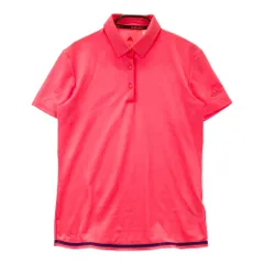 サイズ：L ADIDAS GOLF アディダスゴルフ FJ3846 半袖ポロシャツ  ピンク系 [240101300957]# ゴルフウェア レディース ストスト