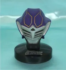 ライダーマスクコレクションVol.1 仮面ライダー王蛇（ノーマル台座） 単品 ライダーマスクコレクションVol.1 仮面ライダー王蛇（ノーマル