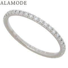 TIFFANY&Co.(ティファニー) フルエタニティ リング K18 ホワイトゴールド WG リング・指輪 アクセサリー ジュエリー 9(49)号 シルバー銀 レディース 40802099032【中古】【アラモード】