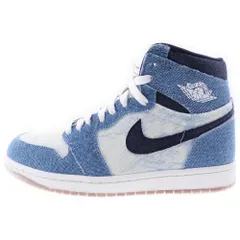 NIKE (ナイキ) AIR JORDAN 1 RETRO HIGH OG DENIM FQ2947-100 エアジョーダン1 レトロ デニム ハイカットスニーカー ブルー US7.5/25.5cm