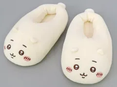 【中古】ルームシューズ・室内履き ちいかわ マシュマロルームシューズ 「ちいかわ なんか小さくてかわいいやつ」のサムネイル