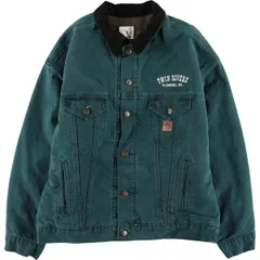 90s Carhartt トラッカージャケット カーハート 80〜90s carhartt DUCK TRACKER JACKET MADE IN USA