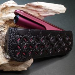 【iQOS ILUMA】本革製ケース Starburst Box Stamp透彫