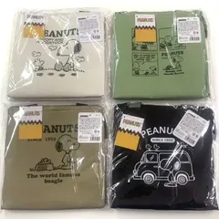 【お弁当入れにピッタリ☆SNOOPY】スヌーピー　保冷・保温ランチバッグ　グレー・グリーン・よりお選びください