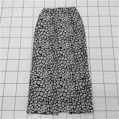 ◇ ⊇ Simplicite シンプリシテェ レオパード ロング タイト スカート ブラック系 レディース E  【1509100067214】のサムネイル