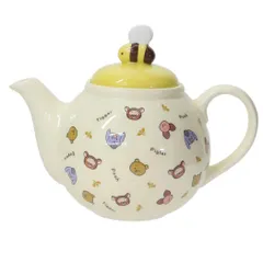 くまのプーさん 陶磁器製急須 ティーポット ゆるるん ディズニー サンアート プレゼント ギフト かわいい 茶こし付き キャラクター グッズ 