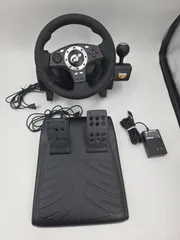 【入手困難品】プレステ2 「グランツーリスモ4」完全対応ステアリングコントローラ 入手困難品】プレステ2 「グランツーリスモ4」完全対応
