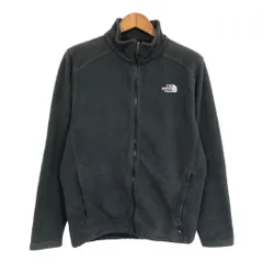 THE NORTH FACE ノースフェイス フリースジャケット アウトドア ブラック (メンズ L) 中古 古着 S6987