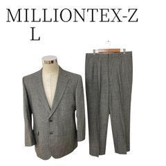 ✨シルク混/美品✨メンズティノラス スリーピース グレー Lサイズ