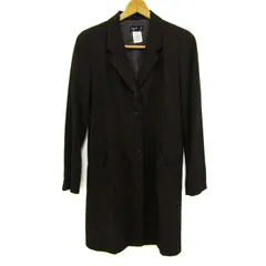 アニエスベー チェスターコート ジャケット アウター レディース 2サイズ ブラウン agnes b. 【中古】