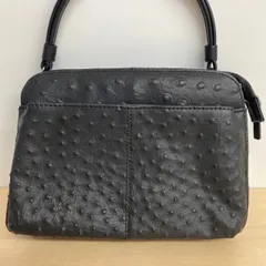 オーストリッチ　ハンドバッグ　革製品　B130