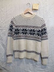 80年代  Winona knits USA製 雪柄 ニットセーター