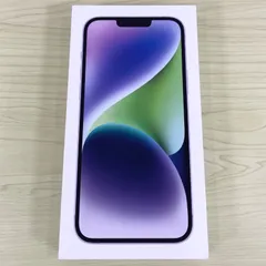 【美品】 iPhone14Plus 128GB パープル SIMフリー 21526