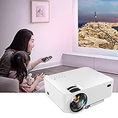 【中古】スマートミニ液晶プロジェクターAndroid Wifiオプション1500ルーメン800×480ホームシアターVGA HDMI USBポータブルビデオビーマー [並行輸入品]