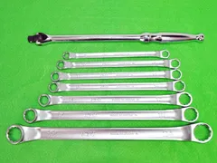 KTC ロング メガネレンチ 7本 スピンナハンドル セットのサムネイル