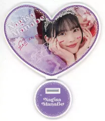 【中古】アクリルスタンド・アクリルパネル 真鍋凪咲 ハート型アクリルスタンド 「CUTIE STREET 1st Single『かわいいだけじゃだめですか?』発売記念ラッフルくじ」 B賞