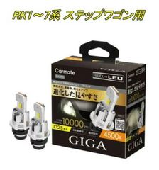 【定形外郵便】カーメイト GIGA LEDヘッドバルブ D10 4500K D2S ホンダ RK1〜7系 ステップワゴン用【BW905】