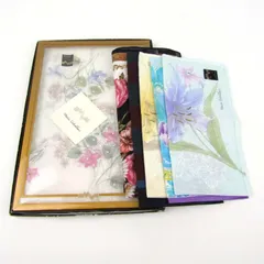 マリオヴァレンティノ ハンカチ 6点セット 未使用 まとめて 大量 ブランド メンズ レディース MARIO VALENTINO