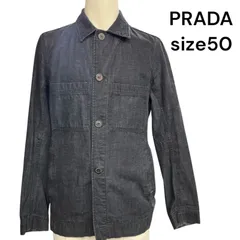 新品未使用 PRADA デニム ジャケット ユニセックス S インディゴ メンズ 新品未使用 PRADA デニム ジャケット ユニセックス S インディゴ