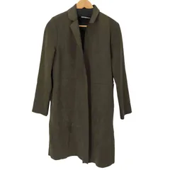 ザラ ZARA スエード調ロングガウンコート  レディース import：S 