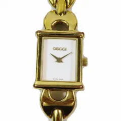 【希少】GUCCI グッチ 腕時計 1800Lゴールド スクエア グッチ 1800L チェンジベルト スクエア ゴールド クォーツ