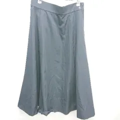 ◇ Θ Φ any SiS エニィスィス 膝下丈 フレア スカート サイズ38 ブラック系 レディース E  【1410290022344】