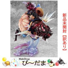 [bn:0]  【未開封】【訳あり】 P.O.P SA-MAXIMUM モンキー・D・ルフィ ギア4 「弾む男」Ver.2◆新品Sa