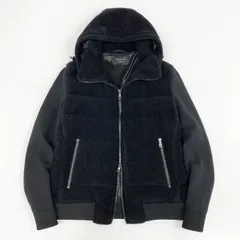19g28 EPOCA UOMO エポカウォモ 定価\79,20024AW Safari Lounge別注 ボアコンビダウンブルゾン アウター ダブルジップ M1F54-476-09 48 ブラック メンズのサムネイル