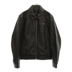 COACH (コーチ) ヘリテージ C ライトウェイト レザー ジャケット ブラック CU477のサムネイル