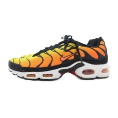 ナイキ NIKE AIR MAX PLUS TXT スニーカー シューズ グラデーション 27.5cm 黄 イエロー オレンジ 64731500 /JS ■GY51