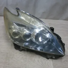 トヨタ　プリウス　30前期　ヘッドライト　ヘッドランプ　左右セット　中古品 プリウス 30 S 前期 (ZVW30) 純正 ハロゲン ヘッドライト 47-29