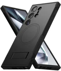 新品 【Ringke】Galaxy S24 Ultra ケース ALLES TPU+PC 黄ばみにくい 耐黄変 落下防止 耐衝撃 米軍MIL規格取得 マグネット搭載 (SC-52E / SCG26) キックスタンド スマホケース ギャラクシーS24 ウルトラ