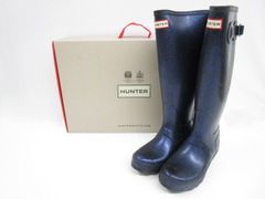 HUNTER》ハンター レインブーツ 長靴 ネイビー 22cm - メルカリ