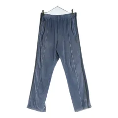 ［新品未使用］Needles トラックパンツ ナロー ベロア Sサイズ タグ付き 中古・古着通販】Needles (ニードルズ) ベロアナロートラックパンツ