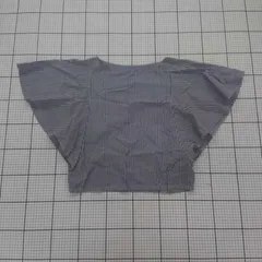 ◇ ⊂ BEAUTY & YOUTH ビューティアンドユース ストライプ 半袖 ブラウス 表記なし ブルー系 レディース E  【1508260058445】