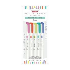 マイルドライナー 晴れやかマイルド 5色セット