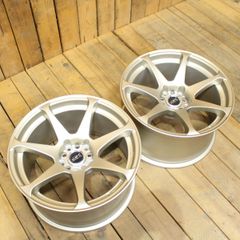 ドゥオール CST ZERO-1 HYPER ゼロワンハイパー 17インチ 9.5J+15 PCD114.3 ブロンズ ホイール 2本 ドリ車 ドリフト マークII シルビア