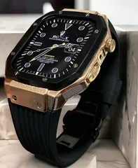 Bローズ　Apple Watchラバーバンドカバーメタルケースアップルウォッチカスタム　ステンレス　メンズ　レディース　スポーツバンド