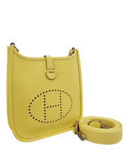 【新品】エルメス HERMES エヴリンTPM 　アマゾン　トリヨン　リモンチェッロ　B刻印　SV金具