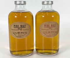 【兵庫県の方のみ購入いただけます】古酒 ニッカウヰスキー　ピュアモルト　レッド＆ブラック　蒸留所限定販売品