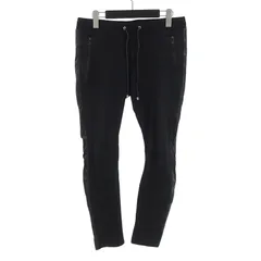 タイムセール♪【美品】RESOUND CLOTHING ラインパンツ　ブラック RESOUND CLOTHING】 完売必至!!大ヒットラインパンツが冬仕様に