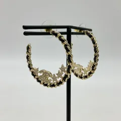 ■CHANEL シャネル　CCロゴ　フープピアス【中古】Aランク　5_47