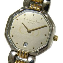 クリスチャン ディオール オクタゴン レディース 腕時計 48 203 ステンレス クォーツ SS Christian Dior ブランド【中古】