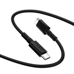 【 新品 未開封 】 AUKEY　ケーブル Impulse Series 60W ［Type-C to Type-C］ 1.5m ブラック［USB Power Delivery対応］ Black　CBCC15LBK 未使用 送料無料
