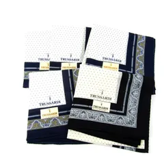 トラサルディ ハンカチ 5点セット 未使用 ブランド まとめて 大量 小物 メンズ TRUSSARDI